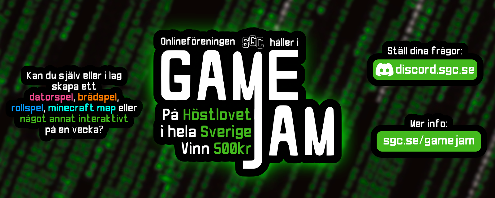GameJam 2025s logotyp